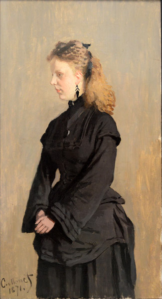 Claude Monet - Portrait of Mrs Guurtje van de Stadt, 1871