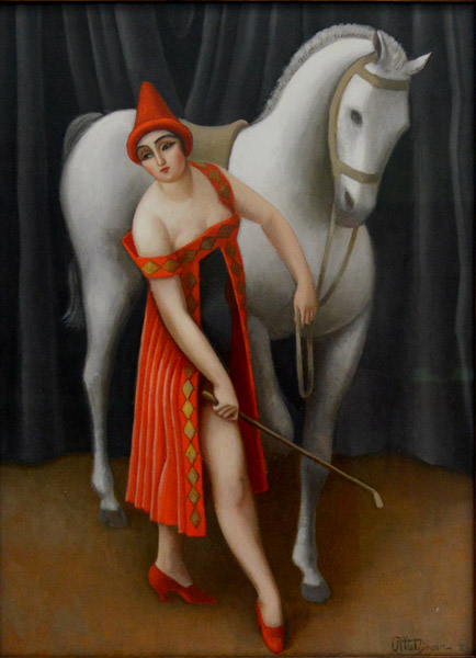 Jean Metzinger, Equestrienne, 1924