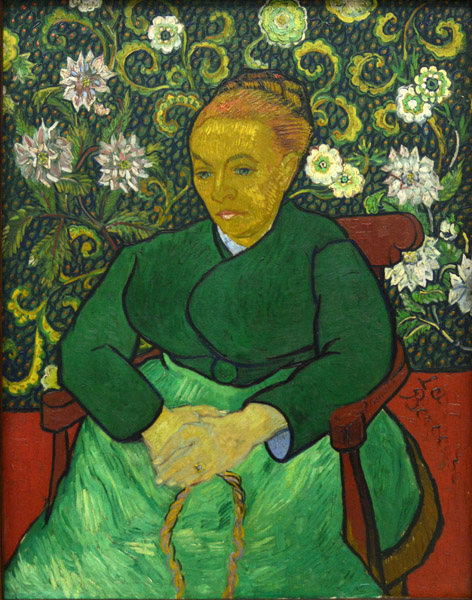 Vincent Van Gogh, Le Berceuse, portrait of Madame Roulin, 1888-89