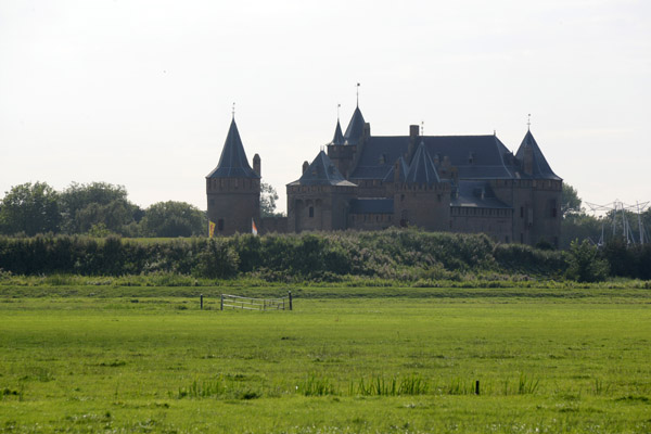 Muiderslot from the east