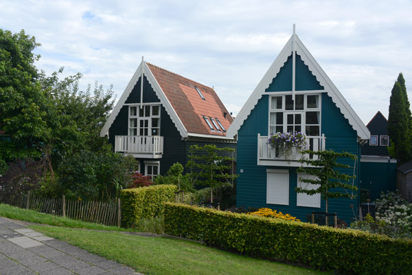 Little wooden houses, Utrechtsweg, Weesp