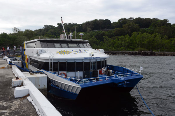 Sun Cruises operates daily tours to Corregidor from the Esplanade Seaside Terminal near the Mall of Asia