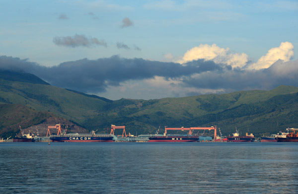 Shipyard of Hanjin Heavy Industries, Subic Bay