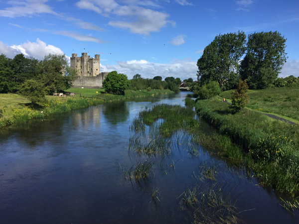 Trim Castle and the River Boyne