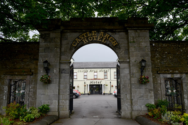 Gate to the Castle Arch Hotel, Trim