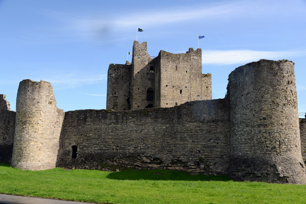 Trim Castle was built by Hugh de Lacy after King Henry II of England granted the land in 1172