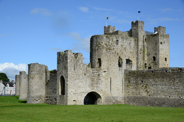 Trim Castle was expanded in the late 13th-early 14th C.