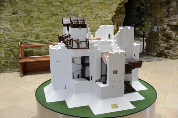 Model of the Keep of Trim Castle