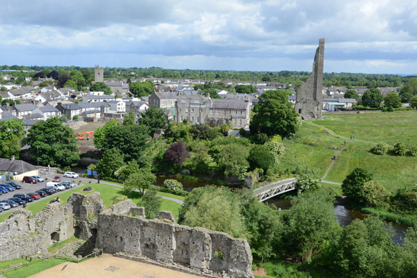 View across the River Boyne from the Keep of Trim Castle