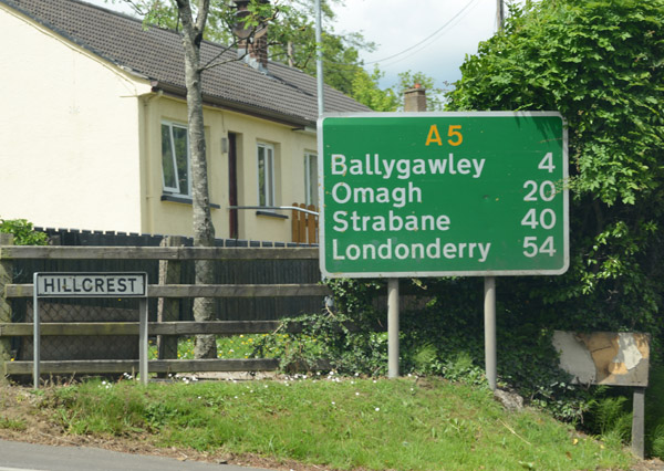 Driving from the Republic to (London)Derry via Omagh