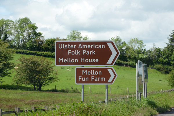 Ulster American Folk Park, near Omagh in County Tyrone