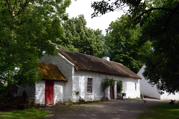 Mellon Homestead, the cottage around which the Ulster American Folk Park was developed 