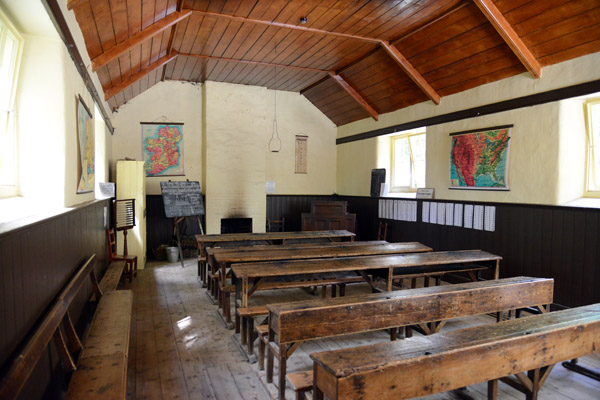Interior of the Schoolhouse, 1845, Castletown