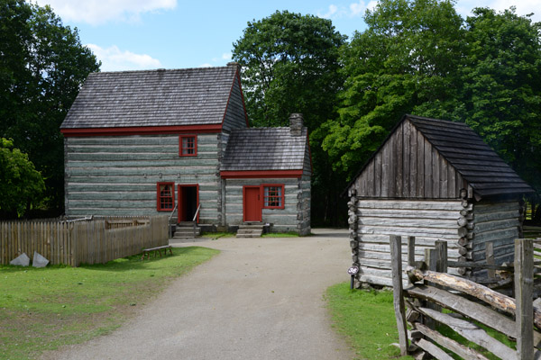 Pennsylvania Log Farmouse, home of Thomas Mellon, Export, Pennsylvania