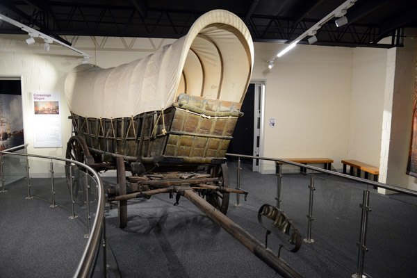 Connestoga Wagon that carried many emigrants westward into America