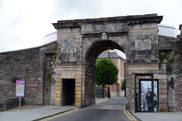 Bishop's Gate, the original replaced with this Triumphal Arch in 1789