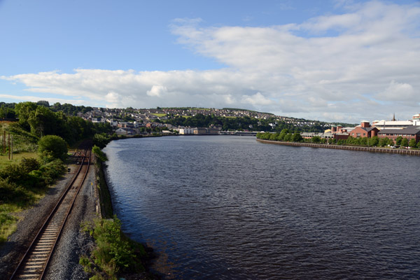 River Foyle from the Peace Bridge