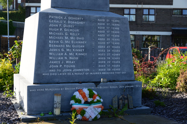 The victims of the Bloody Sunday Massacre, so many only 17 years old