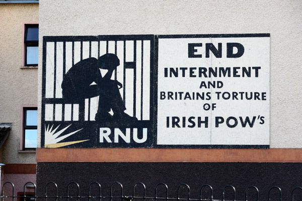 RNU - End Internment and Britains Torture of Irish POW's