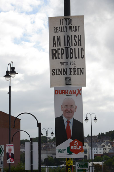 If you really want an Irish Republic vote for Sinn Fin