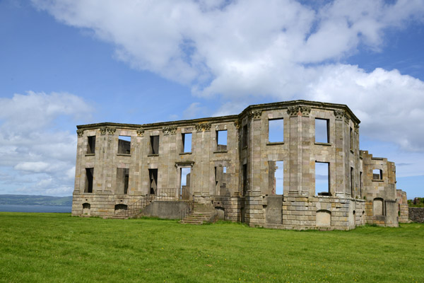 Southern face of Downhill House, late 18th C. Estate of the Earl-Bishop