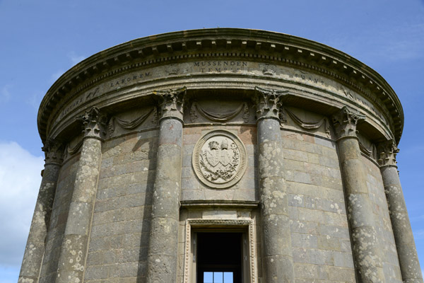 Mussenden Temple is dedicated to the memory of Frideswide Mussenden, the Earl-Bishop's cousin