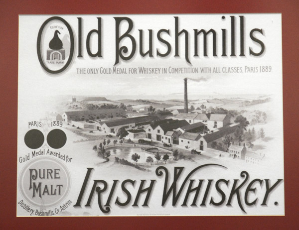 Old Bushmills Irish Whiskey