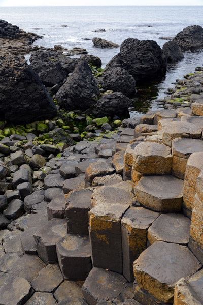 Basalt steps, Giant's Causeway