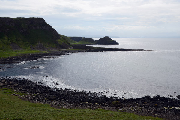 Looking across Port Noffer to the Giant's Causeway and Aird Snout