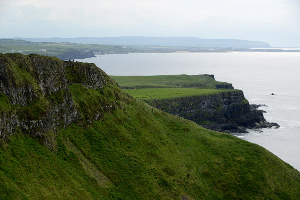 Looking east along the Causeway Coast from Aird Snout 