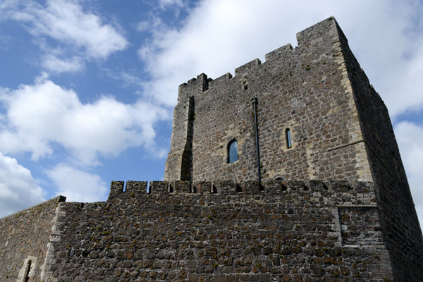 Carrickfergus Castle maintained a military role until 1928