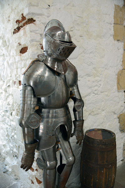 Suit if armor, Carrickfergus Castle