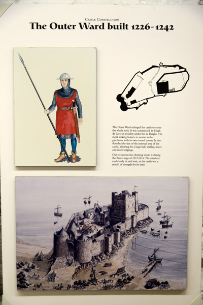 Outer Ward, 1226-1242, Carrickfergus Castle