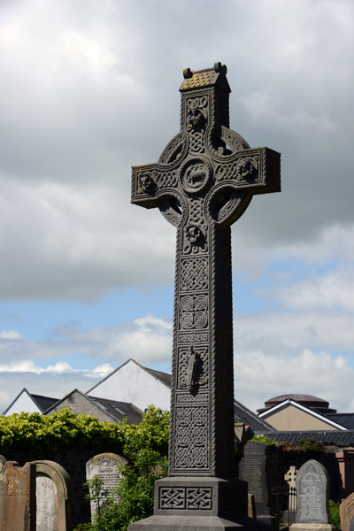 Celtic cross, St. Nicholas Church, Carrickfergus