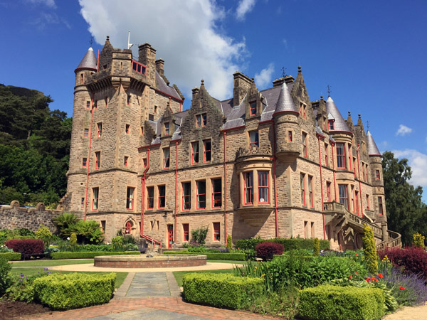 This new castle, the 3rd Belfast Castle, was built 1862-1870 