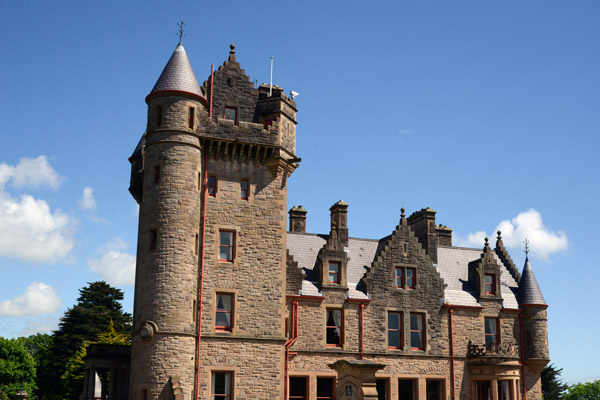 The original Belfast Castle was built by the Normans in the 12th C and replaced in the early 1600s
