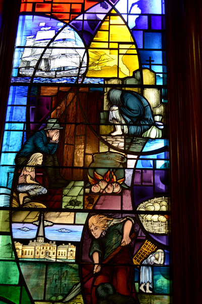 Stained Glass - The Famine Window