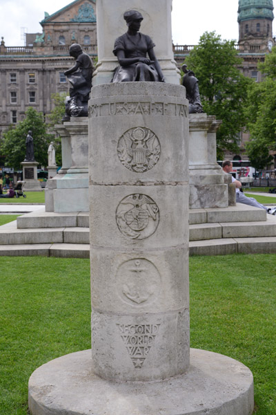 USA WWII Monument, Donegall Square