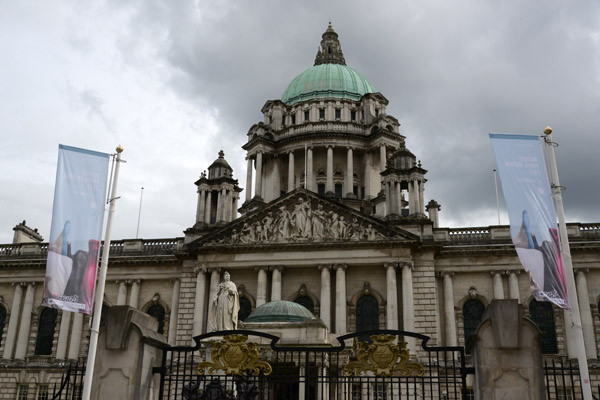 North side of Belfast City Hall