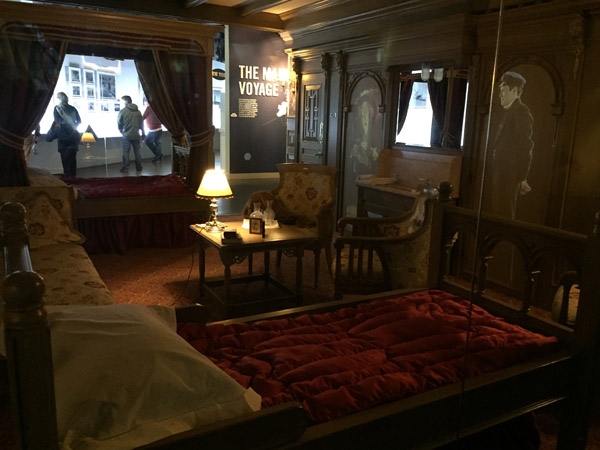 Titanic Belfast Exhibition - recreating the luxury of First Class