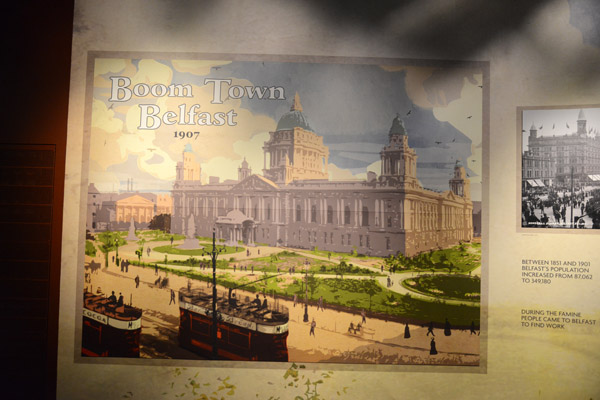 Titanic Belfast Exhibition - Boom Town 1907