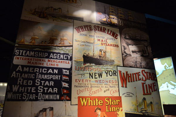 Titanic Belfast Exhibition - the Transatlantic Steamship Lines