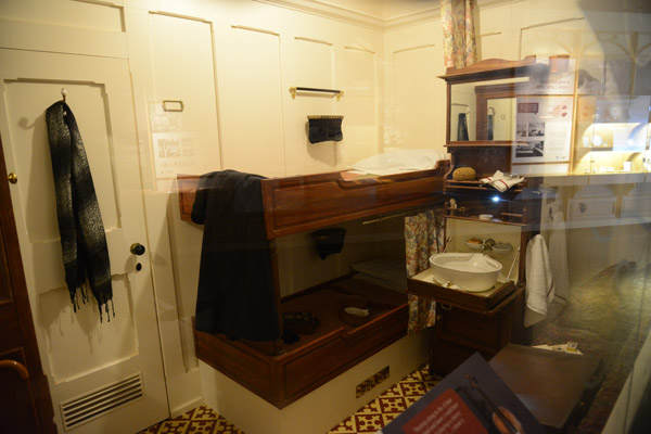 Titanic Belfast Exhibition - 2nd Class cabin