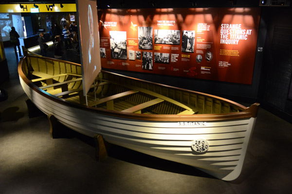 Titanic Belfast Exhibition - Lifeboat