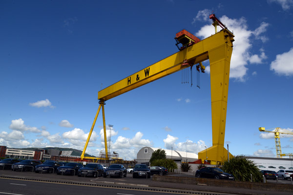 Giant gantry crane, Harland & Wolff Shipyard, Belfast