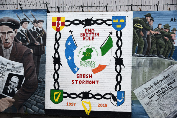 32CSM - End British Rule, Smash Stormont (the Northern Ireland Parliament)
