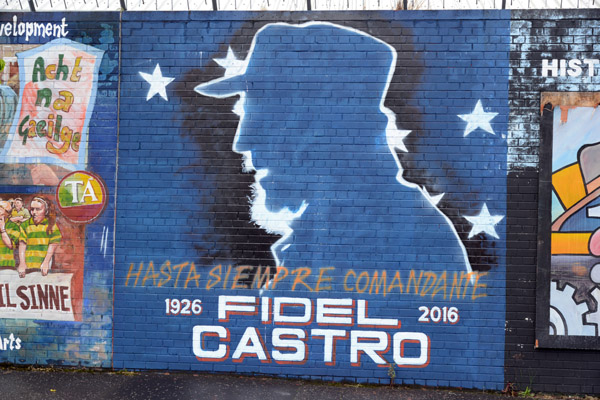 Solidarity Wall - Fidel Castro 1926-2016 - Hasta Siempre Comandante