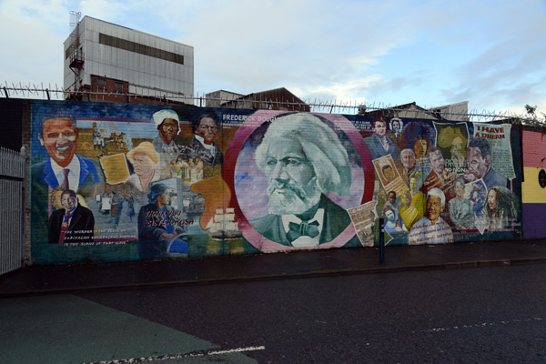 Solidarity Wall, Northumberland Street, West Belfast