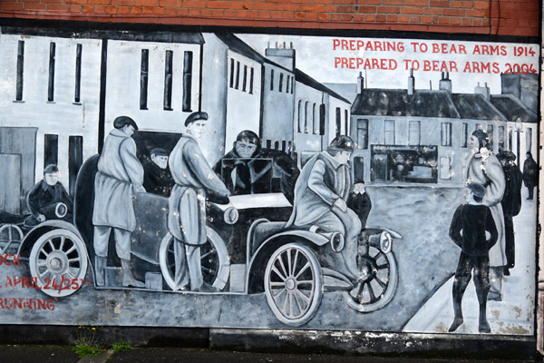 Shankill Road - Preparing to Bear Arms 1914, Prepared to Bear Arms 2004