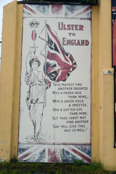 West Belfast Loyalists - Ulster to England